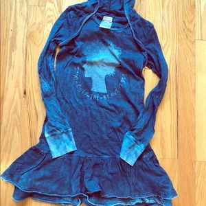 Diesel Girls Long Sleeve Hoodie Dress